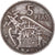 Moeda, Espanha, Caudillo and regent, 5 Pesetas, 1964, VF(30-35), Cobre-níquel