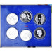Bundesrepublik Deutschland, Euro-Set, 2009, 5 x 10 Euro 2009  FDC.BU, STGL