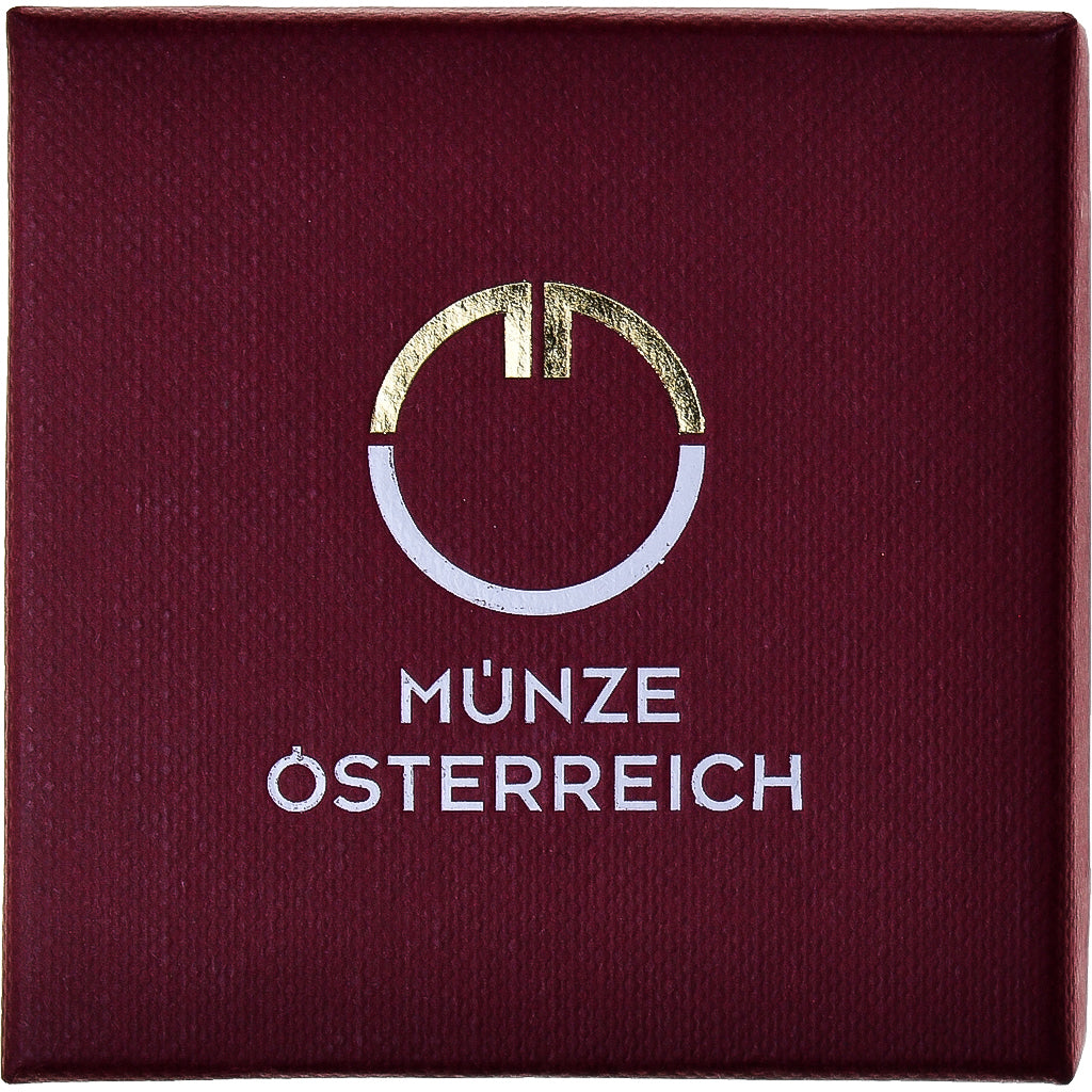 Áustria, 25 Euro, 2019, Künstliche Intelligenz in Kapsel. Colorized.BU