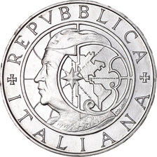 Coin, Italy, 500 Lire, 1990, Italie Reunifiee FDC, MS(65-70), Silver, KM:140