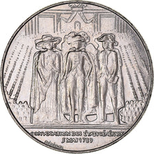 Moneta, Francja, États généraux, Franc, 1989, Paris, EF(40-45), Nikiel