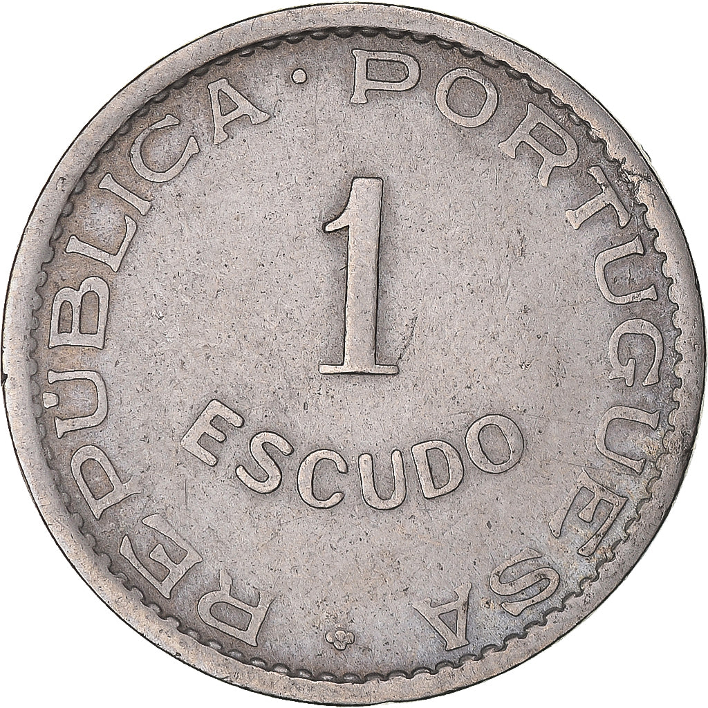 Monnaie, Cap-Vert, Escudo, 1949, TTB, Laiton, KM:7