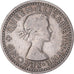 Moneta, Federacja Rodezji i Niasy, 3 Pence, 1957, British Royal Mint, VF(30-35)
