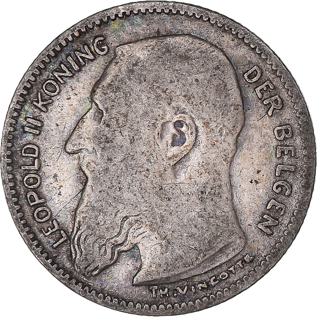 Moeda, Bélgica, 50 Centimes, 1907, VF(20-25), Prata, KM:61.1
