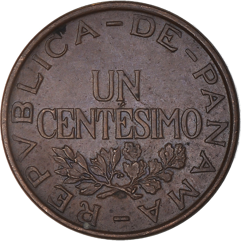 Munten, Panama, Centesimo, 1937, ZF+, Bronzen, KM:14