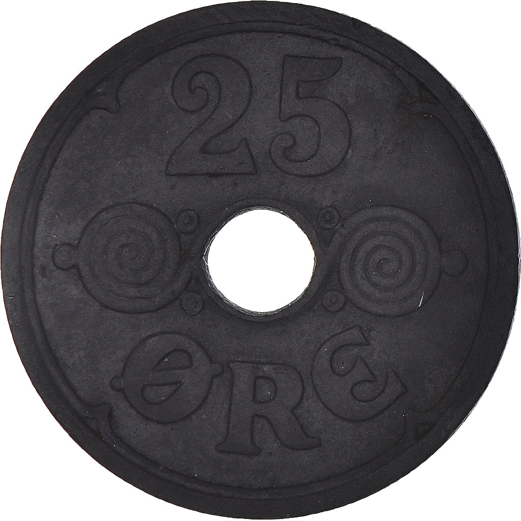 Munten, Denemarken, Christian X, 25 Öre, 1941, Copenhagen, ZF+, Zinc, KM:823.2a