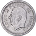 Moneda, Mónaco, 2 Francs, Undated (1943), Poissy, MBC, Aluminio, Gadoury:MC 133
