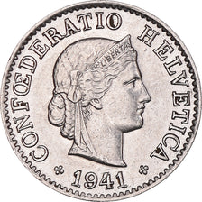 Moneta, Svizzera, 5 Rappen, 1941, BB, Nichel, KM:26b