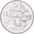 Moneda, San Marino, 5 Lire, 1982, Rome, MBC+, Aluminio, KM:133