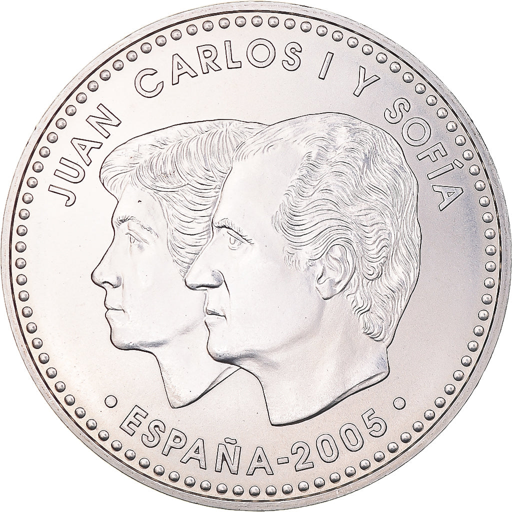 Spain, 12 Euro, 2005, Madrid, FDC, MS(65-70), Silver, KM:1067