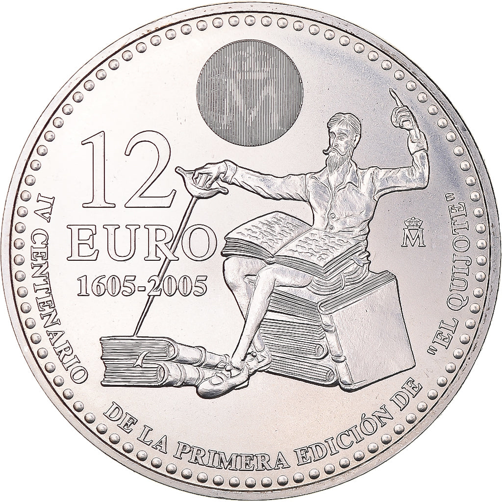 Spain, 12 Euro, 2005, Madrid, FDC, MS(65-70), Silver, KM:1067