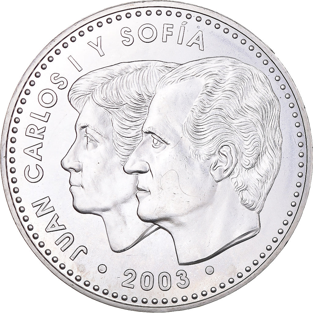 Spanien, 12 Euro, 25th Anniversary of Constitution, 2003, Madrid, FDC, STGL