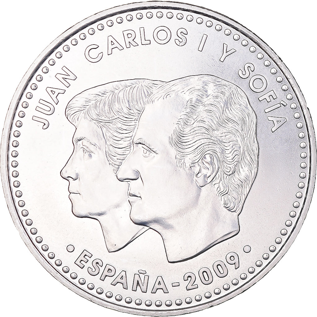 Espanha, 12 Euro, 2009, Madrid, FDC, MS(65-70), Prata, KM:1212