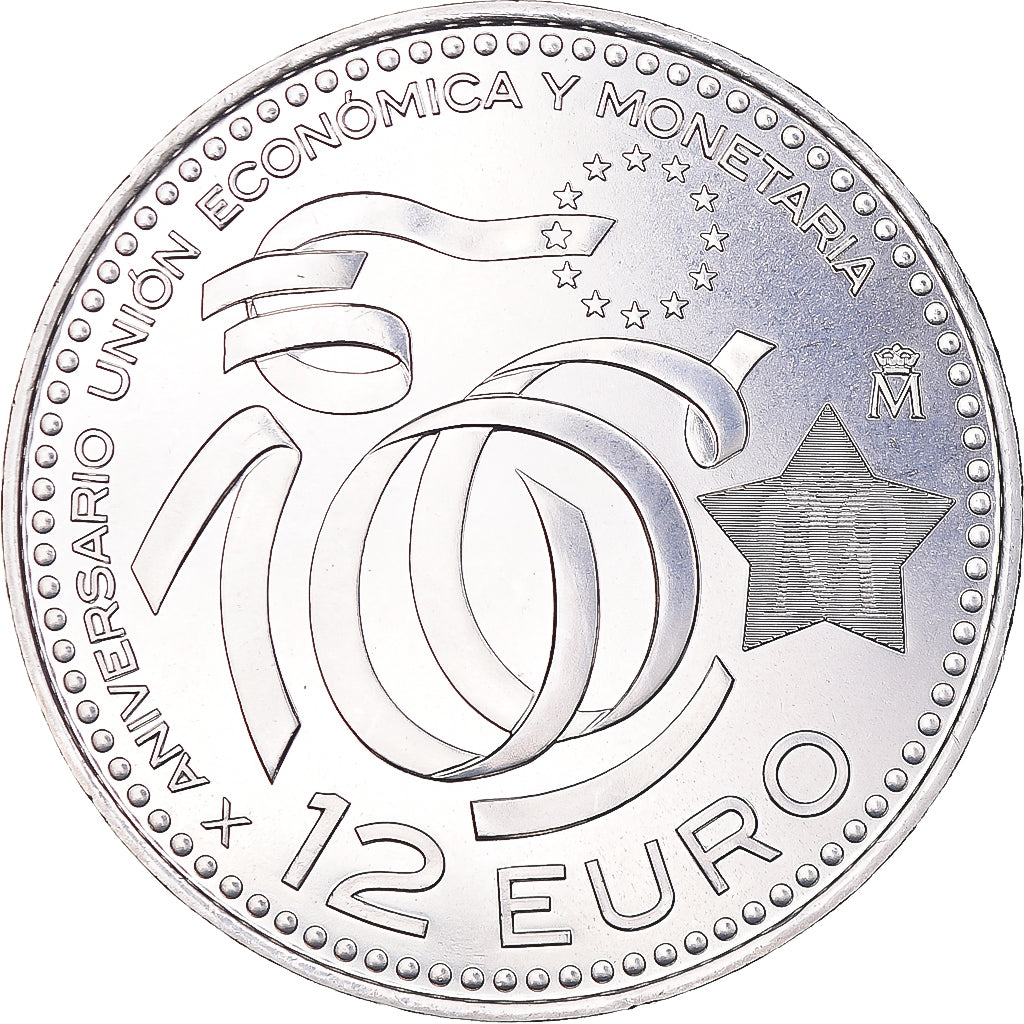 Espanha, 12 Euro, 2009, Madrid, FDC, MS(65-70), Prata, KM:1212