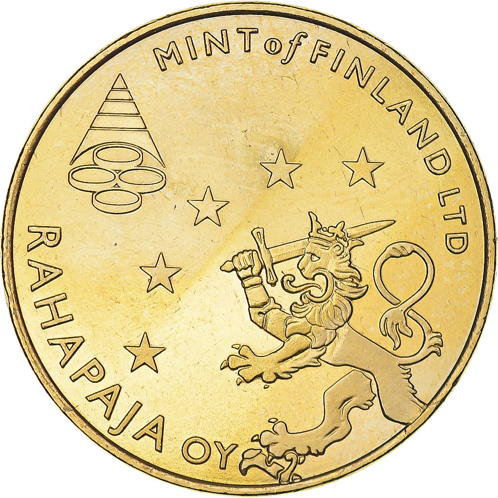 Finlande, Jeton, L'or de Laponie, 2003, SPL, Cupro-nickel Aluminium