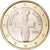 Chipre, Euro, 2009, MS(63), Bimetálico, KM:84