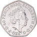 Coin, Great Britain, 50 Pence, 2020, BU, MS(63), Copper-nickel, KM:New