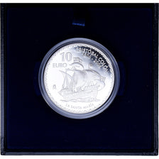 Spain, 10 Euro, 2006, Madrid, 500th Anniversary Death of Columbus.BE, MS(65-70)