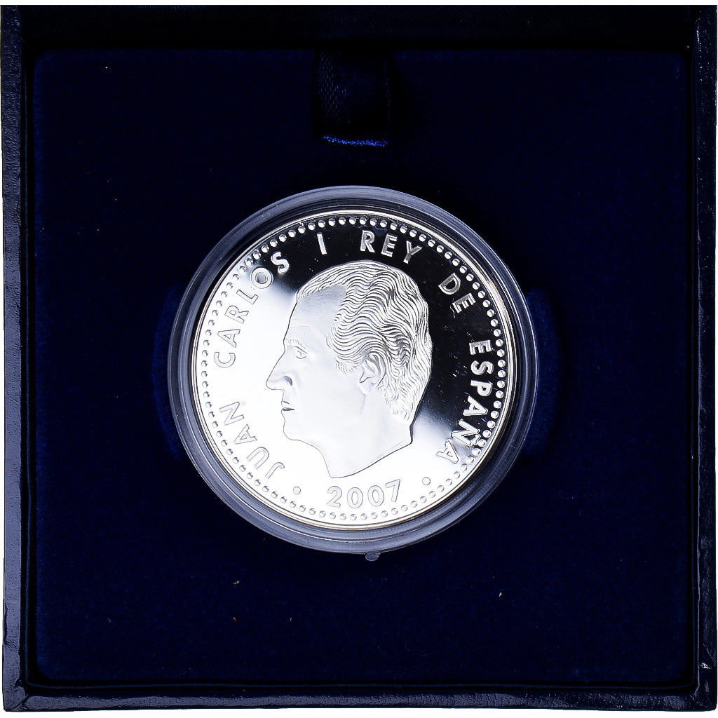 Espagne, 10 Euro, 2007, Zaragoza Expo 2008.BE, FDC, Argent, KM:1141