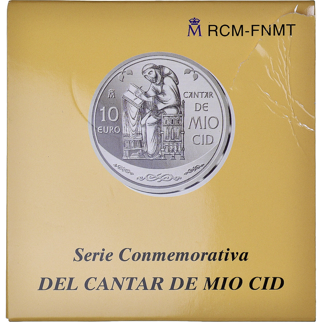 Spanien, 10 Euro, 2007, The Song of My Cid.BE, STGL, Silber, KM:1137