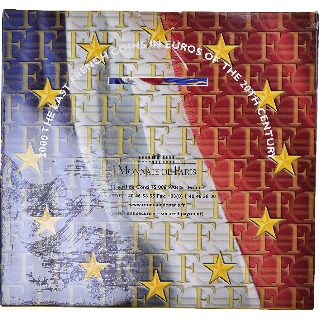 Francia, Monnaie de Paris, Euro-Set, 2000, FDC.BU, FDC, Sin información