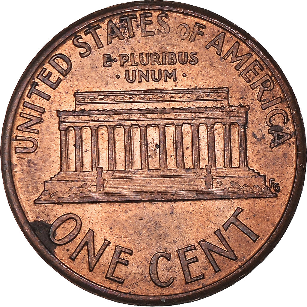Moeda, Estados Unidos da América, Lincoln Cent, Cent, 1991, U.S. Mint