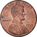 Monnaie, États-Unis, Lincoln Cent, Cent, 1999, U.S. Mint, Philadelphie, TB