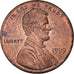 Moneda, Estados Unidos, Lincoln Cent, Cent, 1999, U.S. Mint, Philadelphia, BC+