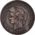 Moeda, França, Cérès, 10 Centimes, 1897, Paris, VF(20-25), Bronze, KM:815.1