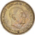Moneda, España, Francisco Franco, caudillo, Peseta, 1969, BC+, Aluminio -