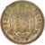 Moneda, España, Francisco Franco, caudillo, Peseta, 1969, BC+, Aluminio -