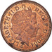 Moneda, Gran Bretaña, Elizabeth II, Penny, 2004, BC+, Cobre chapado en acero