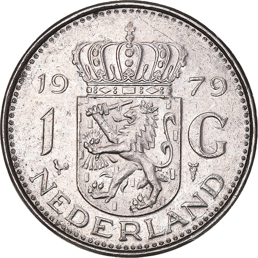 Münze, Niederlande, Gulden, 1979, SS, Nickel, KM:184a