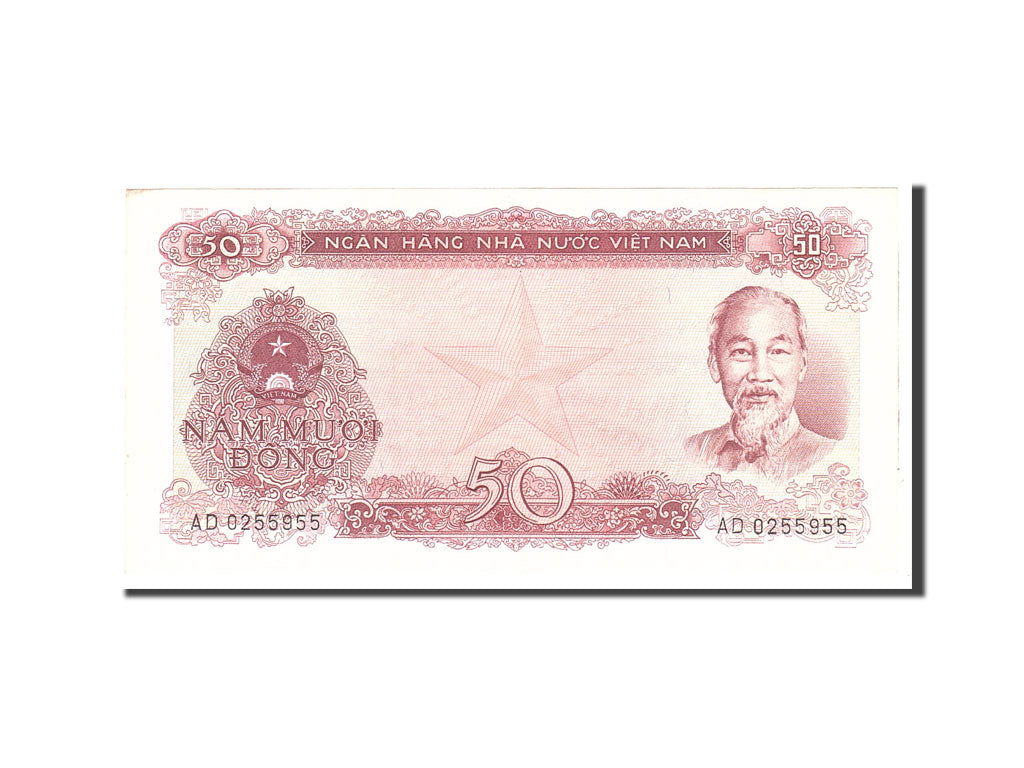 Banknote, Vietnam, 50 D<ox>ng, 1976, Undated, KM:84a, AU(50-53)