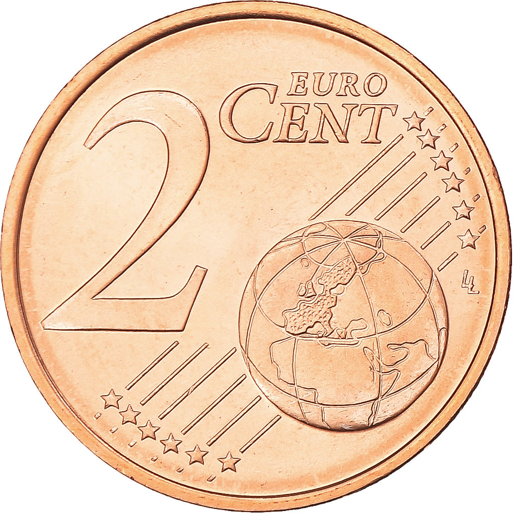 Finland, 2 Euro Cent, 2004, MS(63), Copper Plated Steel, KM:99