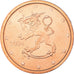 Finlandia, 2 Euro Cent, 2004, FDC, FDC, Cobre chapado en acero, KM:99