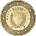 Malta, 20 Euro Cent, 2015, BU, FDC, Nordic gold, KM:129