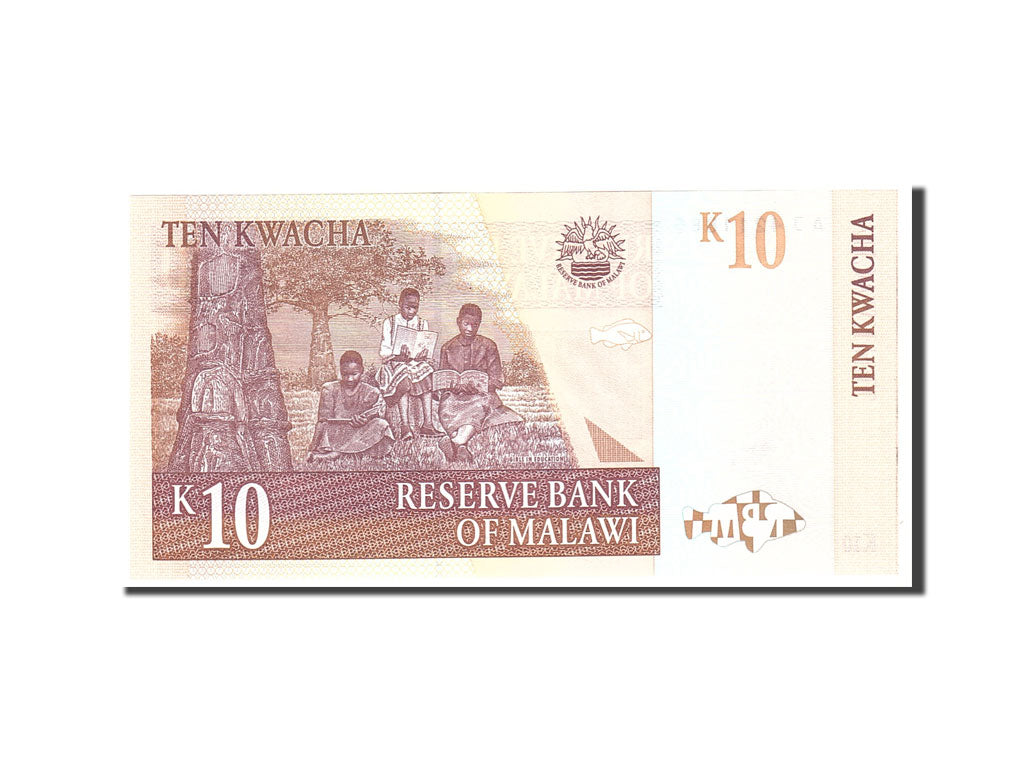 Malawi, 10 Kwacha, 1997, KM:37, 1997-07-01, UNC(65-70)
