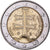 Słowacja, 2 Euro, 2009, AU(50-53), Bimetaliczny, KM:102
