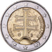 Eslováquia, 2 Euro, 2009, AU(50-53), Bimetálico, KM:102