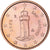 San Marino, Euro Cent, 2006, Rome, ZF+, Copper Plated Steel, KM:440