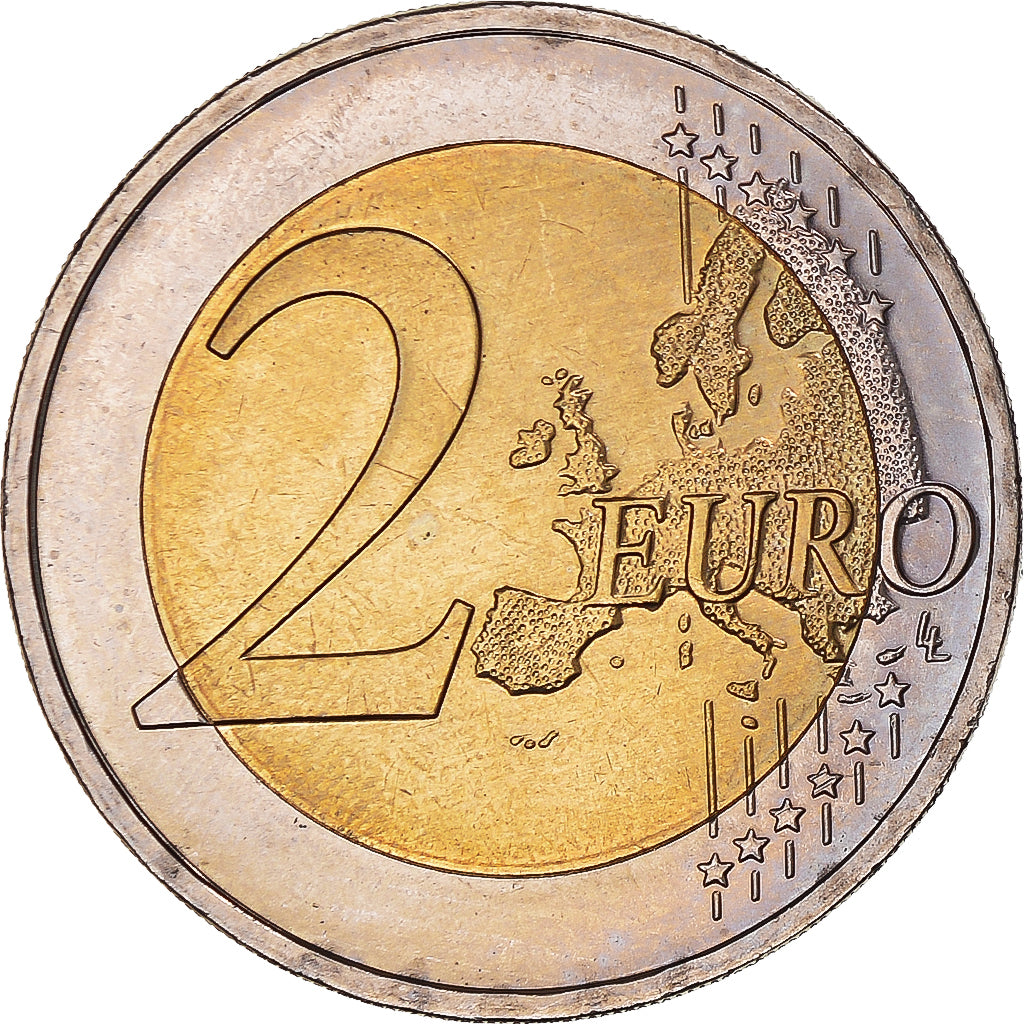 GERMANIA - REPUBBLICA FEDERALE, 2 Euro, 2008, Karlsruhe, SPL, Bi-metallico
