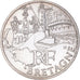 France, 10 Euro, Bretagne, 2011, MS(63), Silver