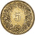 Münze, Schweiz, 5 Rappen, 2010, Bern, SS, Aluminum-Bronze, KM:26c