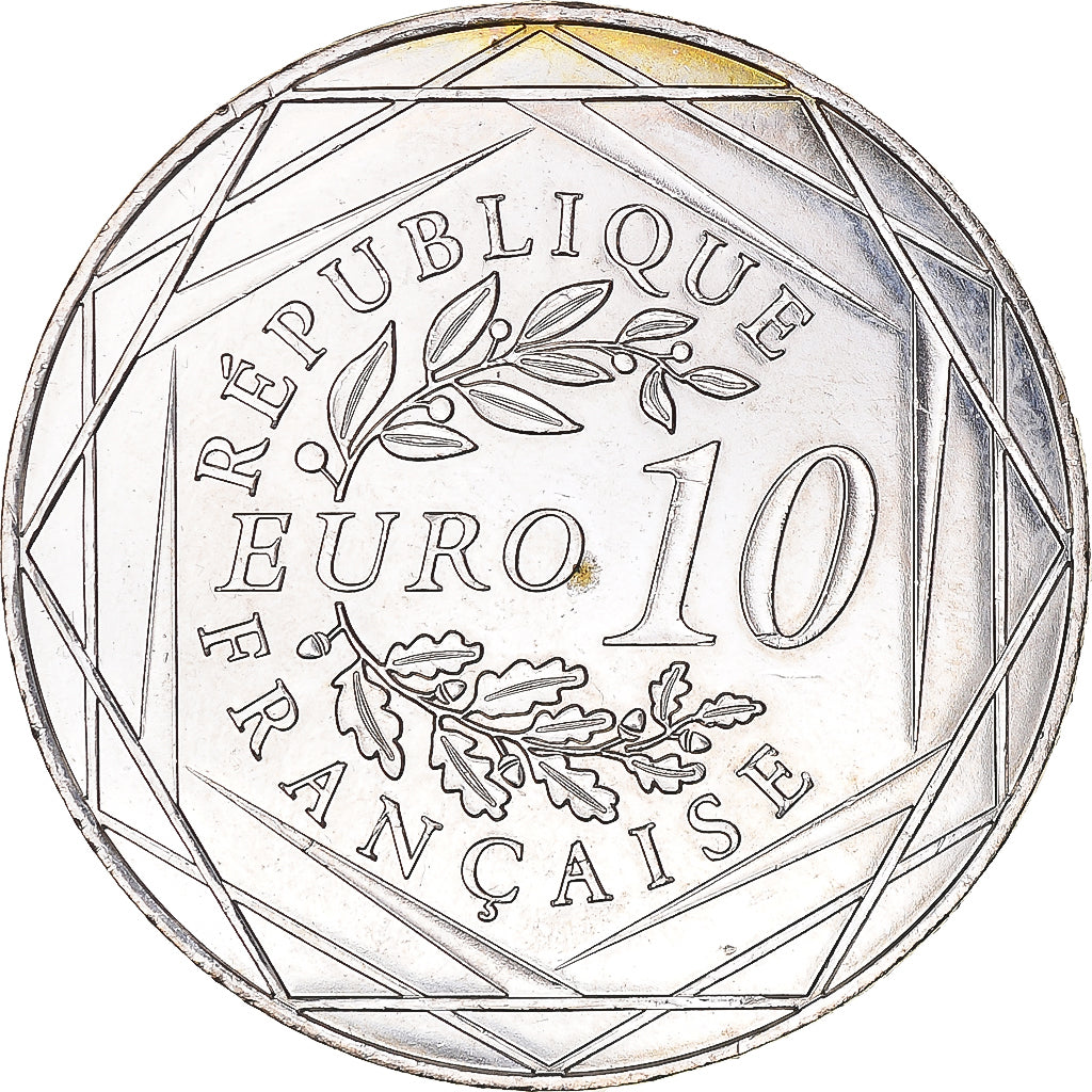 Francja, 10 Euro, 2020, CHARLES DE GAULLE - 80 ANS DE L’APPEL DU 18 JUIN.