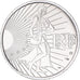 França, 10 Euro, 2009, Paris, Semeuse FDC, MS(65-70), Prata, Gadoury:EU337