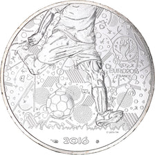 France, 10 Euro, UEFA Euro 2016, 2016, Paris, BU, MS(65-70), Silver