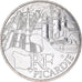 France, 10 Euro, Picardie, 2011, Paris, MS(63), Silver, KM:1745