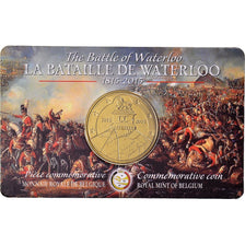 Belgium, 2.5 EURO, 2015, Royal Belgium Mint, Bataille de Waterloo .FDC