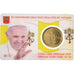 VATICAN CITY, 50 Euro Cent, 2019, Rome, Coin card n°10.FDC, MS(65-70), laiton